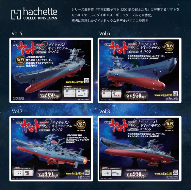 「宇宙戦艦ヤマト2202　愛の戦士たち」ダイキャストギミックモデルをつくる」Vol.5-8