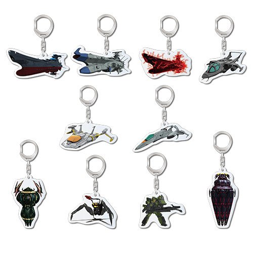 ヤマトよ永遠に REBEL3199⑥_トレーディングメカアクリルキーホルダー 3199ver.【Vol.3】全10種